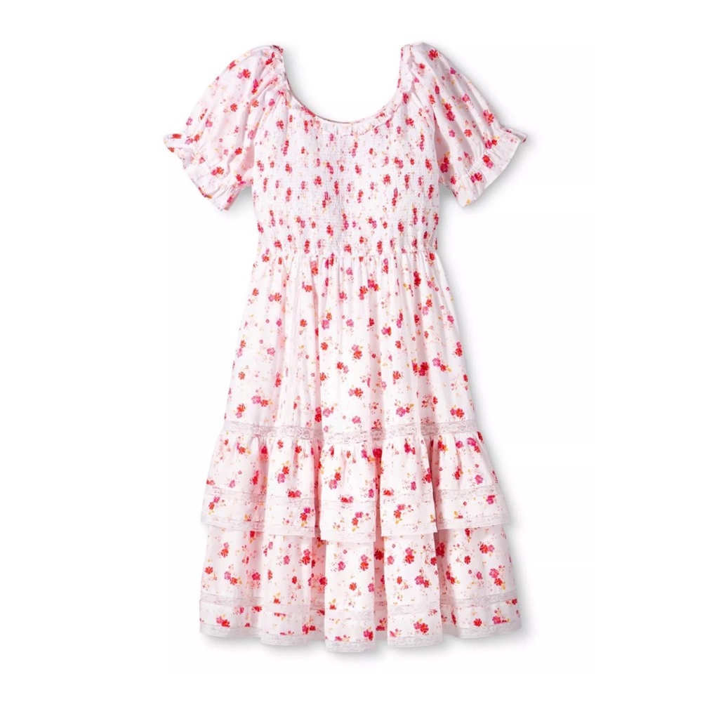 LoveShackFancy x Target White Floral Maxi